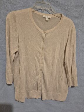 Roz & Ali Beige Cardigan